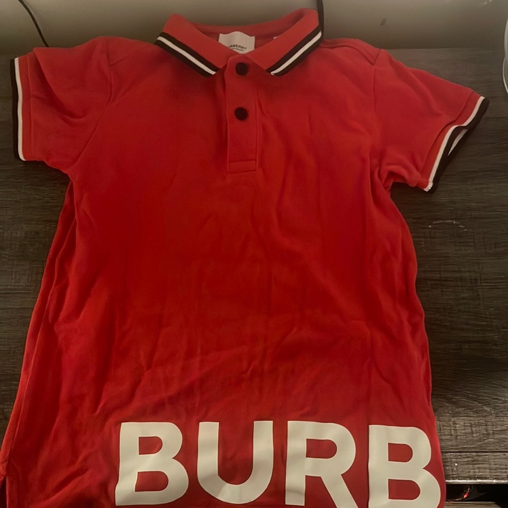 Boys Burberry shirt